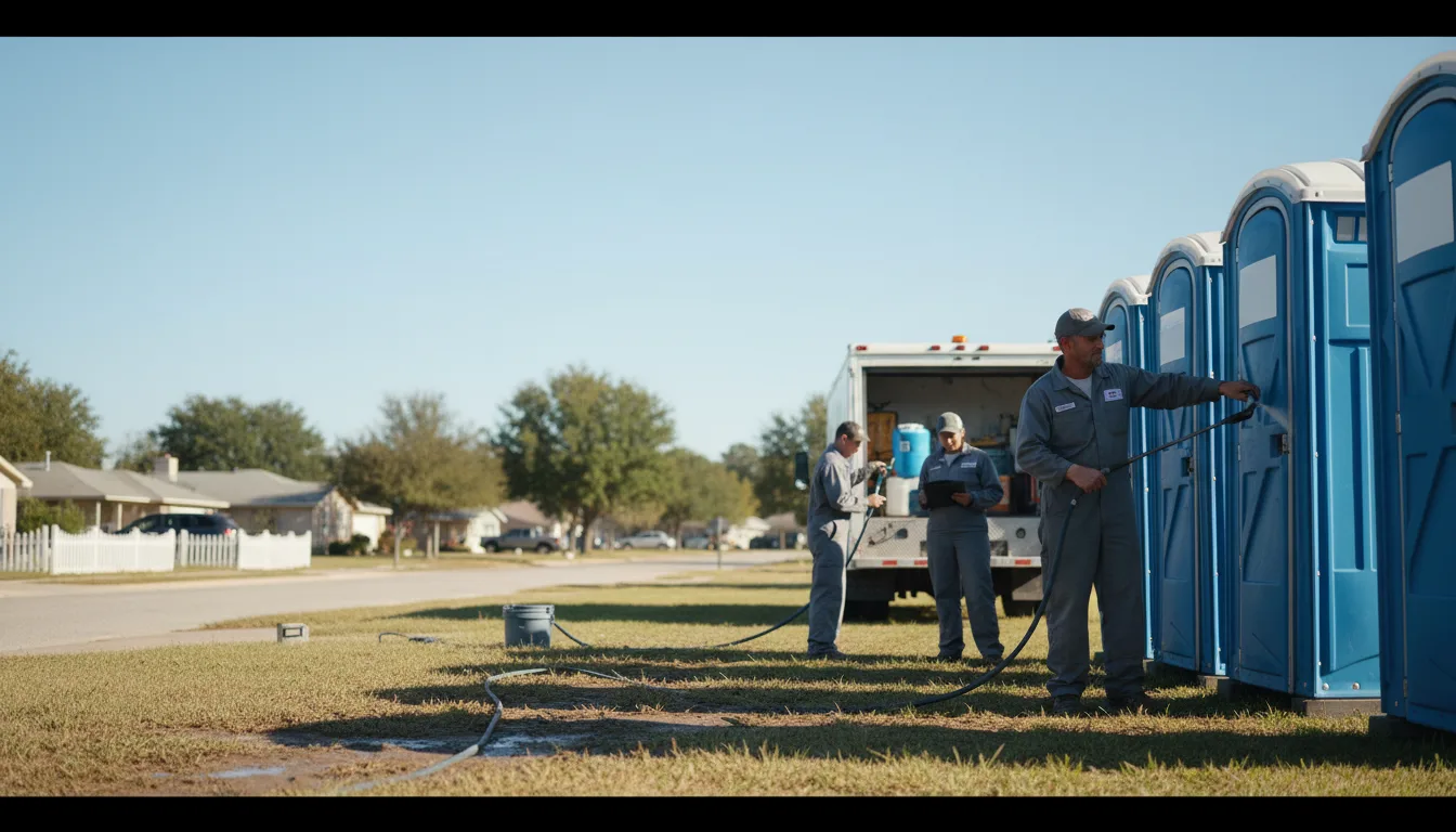 Long-Term Portable Toilet Rental in Laura, OH near me